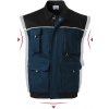 Rimeck Woody Pánska pracovná vesta WX802 námorná modrá