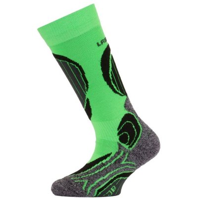 Lasting SJB 609 zelené detské ponožky Veľkosť: (24-28) XXS ponožky