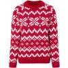 esmara® Dámsky vianočný pulóver M 40/42, červená (100382296)