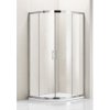 Hopa MATARO Štvrťkruhový sprchový kút 90x90x195cm, R550, rám Nerez, sk. číre 6mm BCMATA90N