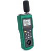 Mastech MS6300 Multifunkčný merací prístroj 5v1, teplomer, anemometer, hlukomer, vlhkomer, luxmeter MS6300