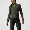 Castelli GO jacket vojenská zelená dámska