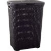 Curver® Kôš NATURAL STYLE 60L, tmavohnedý, 44x61x34 cm, na bielizeň, prádlo