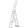 Procraft PLA3.704 rebrík hliníkový trojdielny 3x11
