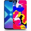 Picasee silikónový prehľadný obal pre Honor 8X - Watercolor
