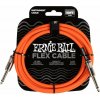 Ernie Ball Flex Orange 3 m Rovný - Rovný Nástrojový kábel