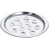 CONTACTO Tanier z nehrdzavejúcej ocele na 12 slimákov, priemer 180 mm 38/012