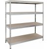 AR Shelving Vysokozáťažový regál Rivet (180x150x60 cm, pozinkovaná) (100396470)