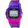 SKMEI 1622 dámske digitálne hodinky Rainbow Purple