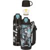 Thermos Active dětská termoska s dvěma uzávěry 1 l černá