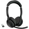 Jabra Evolve2 55/Stereo/ANC/USB/BT-USB/Bezdrát/MS/Černá 25599-999-999