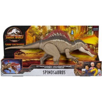 MATTEL Jurský svět: Křídový kemp Spinosaurus 55cm