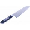 Japonský kuchynský nôž Santoku s damaškovým vzorom VG10 MIKI HAMONO SEISAKUSHO - 170 mm - UF001
