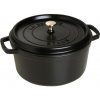 Staub Cocotte hrnec kulatý 28 cm 6,7 l černá