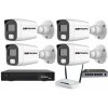 4MPx kamerový IP POE set - 4x NC865+, POE switch 4 + 1| ZONEWAY 4-NC865+3016
