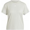 Dámske tričko adidas Aeroready Train Essentials 3-stripes Tee beige HZ5681, béžové XS