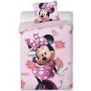 Faro Faro DETSKÉ BAVLNENÉ OBLIEČKY MINNIE MOUSE 160X200 CM, 1KS 70X80 CM VZOROVANÉ
