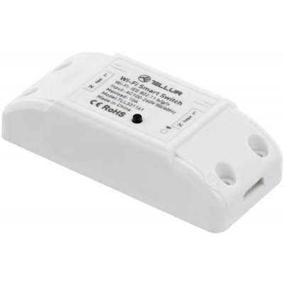 Spínač Tellur WiFi Smart Inline Switch, 2200W, biely (TLL331161)