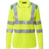 Payper GUARD+ WINTER LADY FLUO Dvojfarebná reflexná polokošeľa žltá/jelly green XL