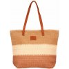 Santorini Brown plážová taška maxi hnedá