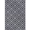 NORTHRUGS , Kusový koberec Twin-Wendeteppiche 105461 Night Silver – na von aj na doma, 80x350, šedá, chodba / predsieň