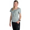 Northfinder Dámske outdoorové tričko z organickej slub bavlny CANDICE lightgreen XS TR-6003OR