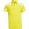 Juniorské polo tričko adidas, SQ21 POLO Y Žltá,Biela 152