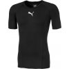 Pánsky futbalový dres Puma LIGA Baselayer Tee SS čierny 655918 03 Veľkosť: L