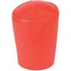 Spirella výklopný odpadkový kôš Move, červený, plast, 5 l