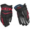 CCM Rukavice CCM Jetspeed FT880 SR, čierna-červená, Senior, 14