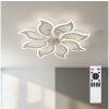 Brilagi - LED stmievateľný stropný ventilátor LED/44W/230V priemer 90 cm biely + diaľkové ovládanie WF-OSD-115-WHT + záruka 3 roky zadarmo