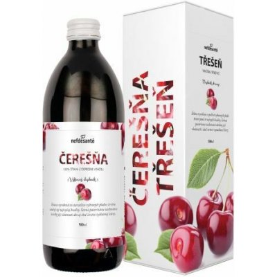 Nef de Santé Třešeň 100% šťáva z plodů třešně ptačí 500 ml