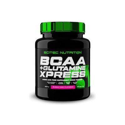 Scitec Nutrition BCAA + Glutamine Xpress 600 g bubble gum (žvýkačka)