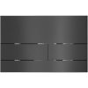 CERANO - Ovládacie tlačidlo WC modulov Lite/Line - nerezová oceľ - grafit/gun metal CER-8050BD80365