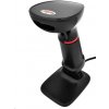 Virtuos CCD 2D čítačka Virtuos HT-855A, USB, stojan, čierna