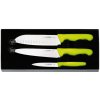 Giesser | Set nožů, zelený – Santoku, kuchařský, Fresh