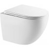 HOPA - Závesné WC ARCO RIMLESS sa SLIM sedadlom Soft-close OLKLT046E