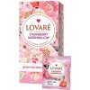 LOVARÉ Strawberry Marshmallow, zelený čaj s príchuťou 36g 24 porcií (zelený čaj s príchuťou)