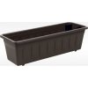 PLASTKON Samozavlažovací truhlík Garden Flor 50 cm hnedá