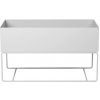 Ferm Living Truhlík na rastliny Plant Box Large, light grey