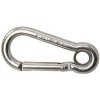 Kong Carbine Hook Stainless Steel AISI316 Key-Lock with Thimble 7 mm