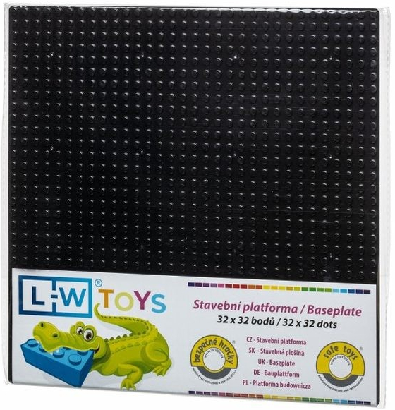 L-W Toys Základová deska 32x32 černá