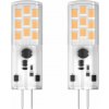 AlzaPower LED 1,8 – 32 W, G4, 2700 K, set 2ks APW-LBG4-1.82700KC21