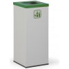 Alfa 3 Kôš na triedený odpad 50 L, bez vnútornej nádoby, sivý/zelený