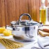Nerezový hrniec s pokrievkou ROGER 1,5 l