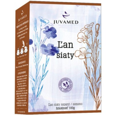Juvamed bylinný čaj ĽAN SIATY PLOD sypaný 100 g