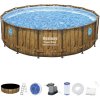 Bazén Bestway Frame Wood 488x122 11v1 56725