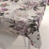 Biante Dekoračný obdĺžnikový obrus Parma PM-112 Fialové kvety na smotanovom 50x100 cm