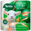 TENTO Kuchynské utierky Kitchen 3-vrstvové 2x73-146 útržkov, 17m