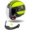CASSIDA + PRILBA NA MOTOCYKEL MEROPOLIS SAFETY + SKLO L